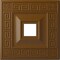 Ekena Millwork Eris Ceiling Medallion (Fits Canopies up to 9 7/8"), 18"W x 18"H x 3 1/2"ID x 1 1/8"P, Smokey Topaz CM18ERSTF - alternate 1